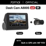 دوربین جلو و عقب خودرو سونتی می مدل 70Mai Dash Cam A800s Set - تصویر 9