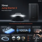 جامپ استارت خودرو و پاوربانک سونتی می مدل 70mai Jump Starter 2 Midrive PS07 - تصویر 7