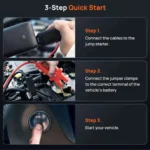 جامپ استارت خودرو و پاوربانک سونتی می مدل 70mai Jump Starter 2 Midrive PS07 - تصویر 3