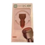 شارژر فندکی 45 وات مدل CAR Charger 45W TRITI 3T-104 - تصویر 3