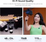 میکروفون یقه‌ای بی‌سیم هالی‌لند مدل Hollyland Lark M2 - تصویر 4