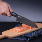ست 5 تکه چاقوی آشپزخانه HUOHOU 5PCS Non-stick Stainless Steel Kitchen Knife Set - تصویر 3
