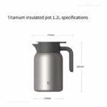 فلاسک سرد و گرم 1.2 لیتری شیائومی مدل Mijia Titanium Insulated kettle 1.2L - تصویر 9