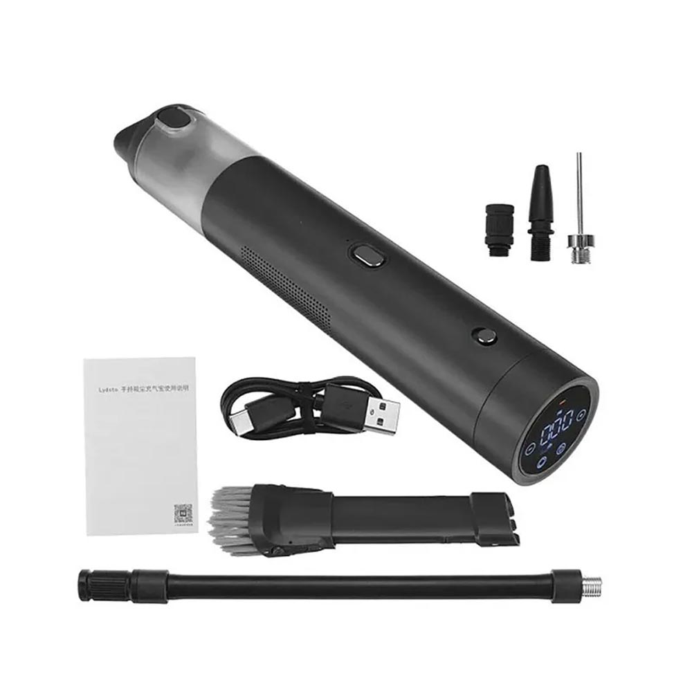 lydsto-handheld-dust-collector-and-air-inflator-hd-scxccq02-07.jpg جاروبرقی دستی و پمپ باد لایدستو مدل Lydsto handheld dust collector and air inflator HD-SCXCCQ02 - تصویر 1