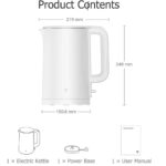 کتری برقی شیائومی میجیا مدل Mijia Electric Kettle 3 ( کالا باز شده ) - تصویر 6