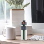 بطری آب تصفیه کننده دو مرحله ای پرودو مدل Porodo Lifestyle Water Filter Bottle with Straw Filter 600ml - تصویر 3