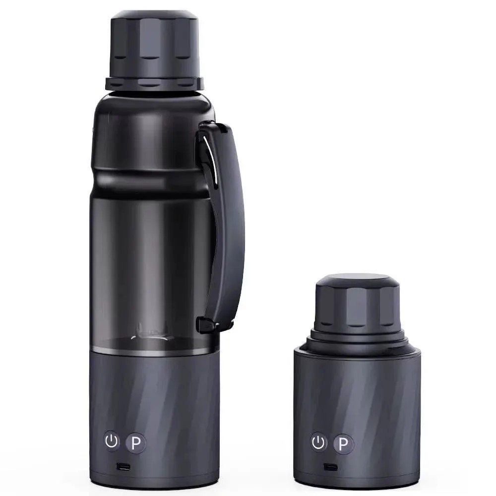 portable-blender-02.jpg مخلوطکن شارژی قابل حمل 600 میلی لیتر مدل portable blender HD-12 - تصویر 1