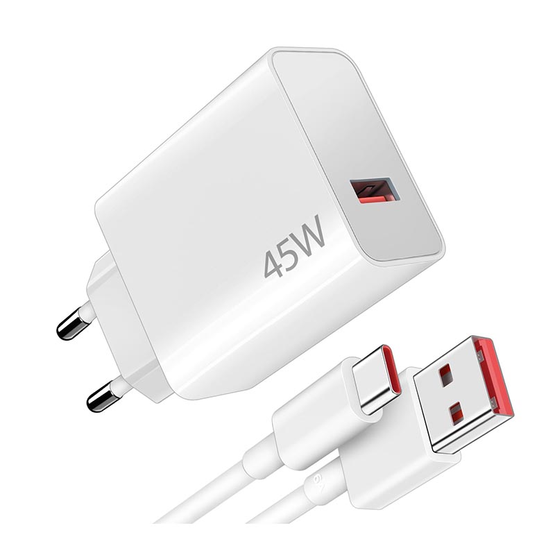 power-45w-01.jpg آداپتور و کابل شارژ 45 وات شیائومی بدون کارتن ( اورجینال ) - تصویر 1