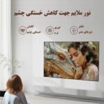 پرده ضدنور ویدئو پروژکتور ونبو 75 اینچ M مدل Wanbo Fresnel Light Rejecting Screen WBAA05 (M)(75 Inch) - تصویر 4