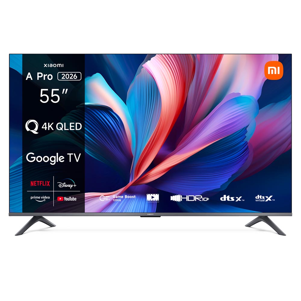 xiaomi-tv-a-pro-55-01.jpg تلویزیون هوشمند 55 اینچ شیائومی مدل Xiaomi TV A pro 55″ 2026 - تصویر 1